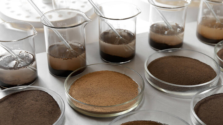 Image of soil samples. 